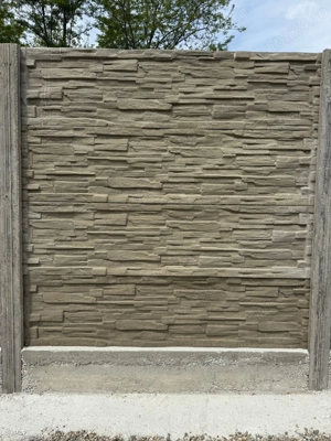 Gard din beton  prefabricat  - imagine 3