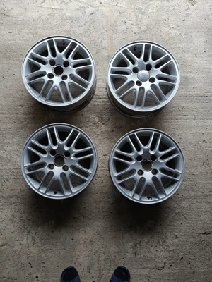 Vânzare anvelope iarna și jante aliaj 195/60/15 - imagine 4