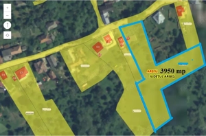 Teren 3950 mp in Capataneni Arges