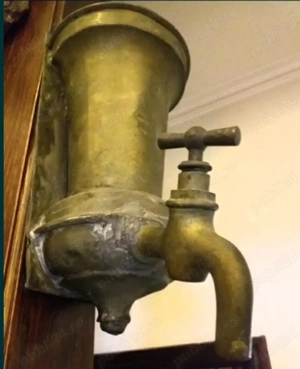 Vechi vas alama+ sticla ceramica aghiasma,sfesnic de podea 180 cm