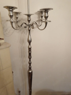 Vechi vas alama+ sticla ceramica aghiasma,sfesnic de podea 180 cm - imagine 4