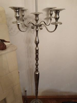 Vechi vas alama+ sticla ceramica aghiasma,sfesnic de podea 180 cm - imagine 5