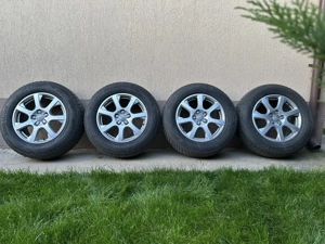 Roti 17 Audi Q5 cu anvelope Bridgestone Iarna 235/65/17