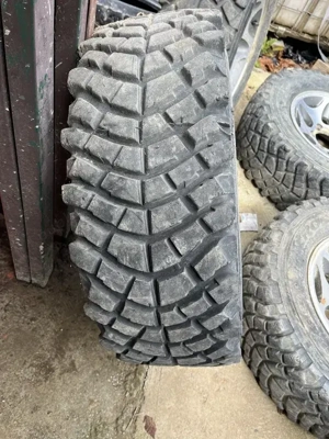 Set 4 jante aliaj si cauciucuri Mistubishi L200 / Pajero - imagine 2