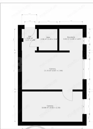 Apartament 2 camere, 31.53 mp, zona Șagului - imagine 12