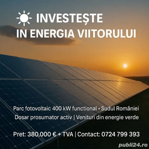 Parc fotovoltaic 400KW
