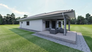 Casă nouă, parter – 100 mp utili | finisată la cheie | teren cu curte amenajată - imagine 3