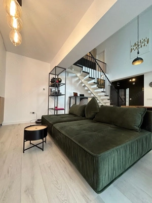 Penthouse cu loft, Belvedere Residence, mobilat complet, vedere panoramică