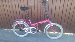 Bicicleta pliabila roti de 20x1.75 ,revizie recenta