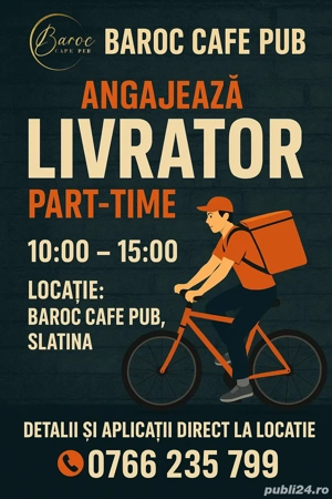 angajam livrator 