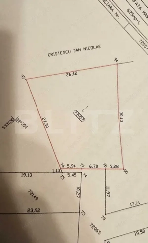 Teren de vanzare, 625 mp, zona Doicești. - imagine 5