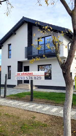 Casa noua direct de la proprietar, panouri solare, teren 540mp, la 5 min de Arad, Mândruloc 