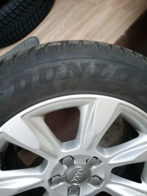Roti aliaj originale Audi echipate iarna  - imagine 4