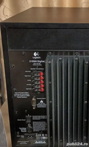 Sistem audio home cinema Logitech z5500