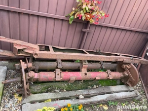 Axă față + spate+ protap pentru remorca