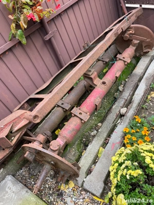 Axă față + spate+ protap pentru remorca - imagine 3