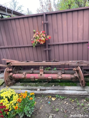 Axă față + spate+ protap pentru remorca - imagine 2