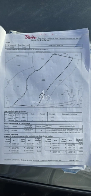 Teren Intravilan 1,2 Hectare cu Cert Urbanism,Sat Tisieu,Com. Ibanesti - imagine 5