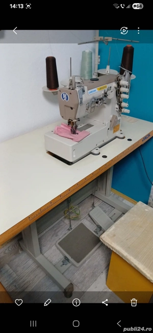 Vand masini de cusut sulfikat si triplock - imagine 3