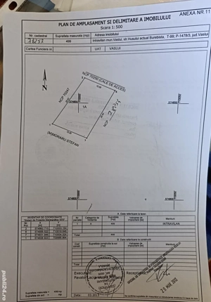 Teren intravilan în orașul Vaslui 