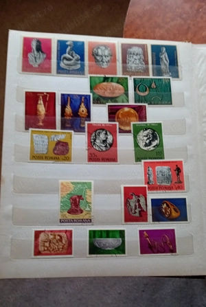 Clasor cu timbre vechi.  - imagine 2