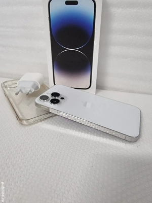 Iphone 14 Pro Max Silver 256gb ptr pretențioși  - imagine 3