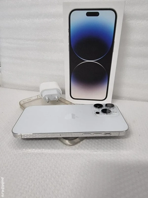 Iphone 14 Pro Max Silver 256gb ptr pretențioși  - imagine 5