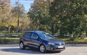 VW Golf 6 1.4TSI DSG AUTOMATA SenzoriParcare Clima ÎncălzireScaune Pilot Trapă Euro5  - imagine 9
