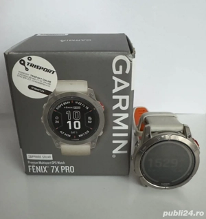 Garmin FENIX 7x pro sapphire solar - imagine 2