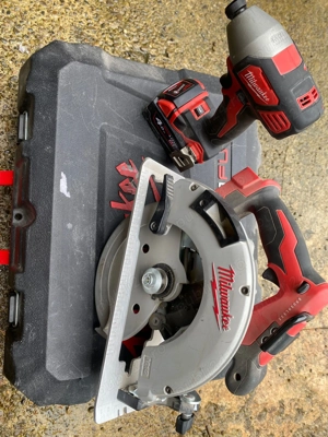 Set scule Milwaukee M18 FUEL   Impact + Fierăstrău circular