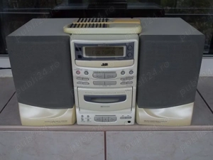 Microsistem JVC Ux-t4r radio cd casetofon boxe,2 telecomenzi,combina UK