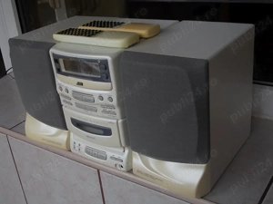 Microsistem JVC Ux-t4r combina radio cd casetofon boxe,telecomanda,combina UK - imagine 4