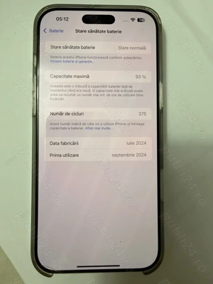 iphone 16 pro max 256 gb Natural Titanium - imagine 2