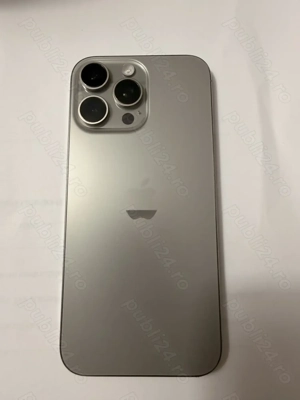 iphone 16 pro max 256 gb Natural Titanium - imagine 5