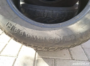 Vând anvelope 215 ori 60 ori 16 M+S