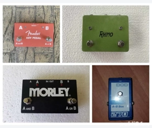 pedale switch amplificatoare chitara