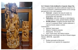 08.	Set 2 Statuete Zeita bodhisattva Guanyin