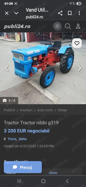 Nibbi 319G slanzi italia  - imagine 2