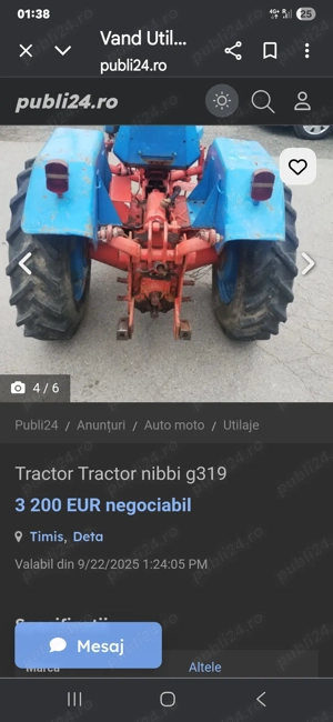 Nibbi 319G slanzi italia  - imagine 3