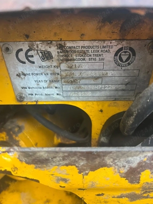 Miniexcavator JCB 8030 ZTS - imagine 4