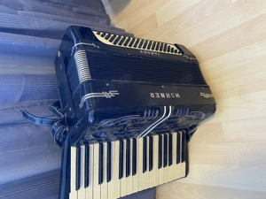 Vând acordeon Hohner Tango II la preț f bun! - imagine 3