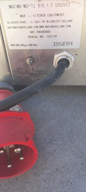 Grill Gratar Profesional 400V folosit 2 luni - imagine 2