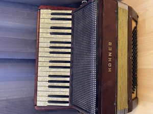 Vând acordeon Hohner sită la preț f bun! - imagine 4