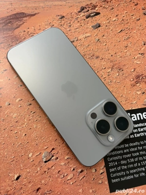IPhone 15 Pro 256 GB Natural Titanium - imagine 2