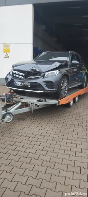 Vand Mercedes GLC  D 4 Matic avariat - imagine 2