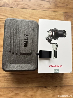 ZhiyunTech Crane M3S Stabilizator Gimbal Bonus Clema Telefon
