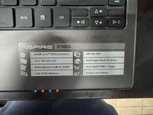 Vând laptop Acer Aspire 3750ZG - imagine 2