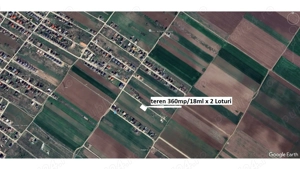 Vanzare Teren  Casa, 360mp 18ml x 2 loturi, Intravilan , PROPRIETAR - imagine 3