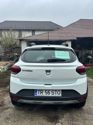 Dacia Sandero  alba  GPL + benzina  67 CP  2021 - imagine 4