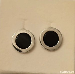 Butoni de argint Sabrini - imagine 3